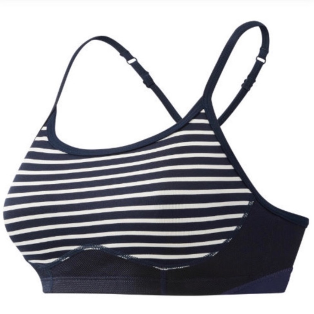 NB x J.Crew Printed Tenderly Obsessive Sports Bra